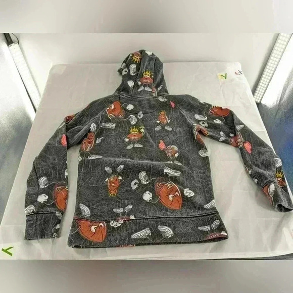 Nike 3 Brand By Russell Wilson Ballers Boys Graphic Hooded Sweatshirt Sz Large - Picture 9 of 12
